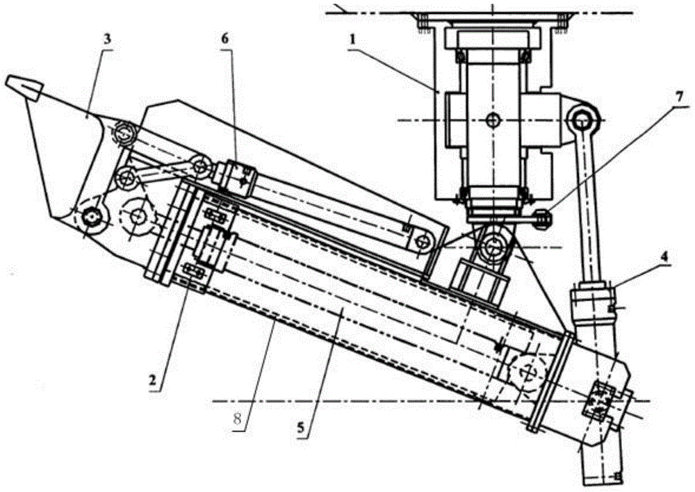 Shield excavation device and shield machine