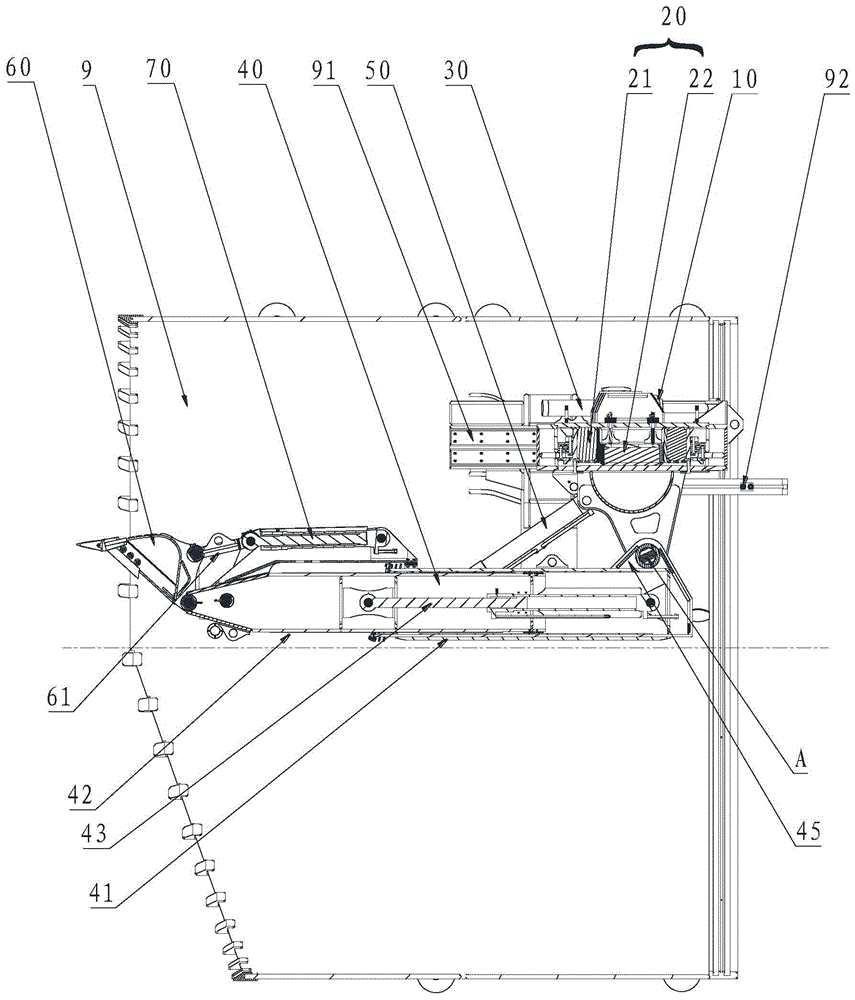 Shield excavation device and shield machine