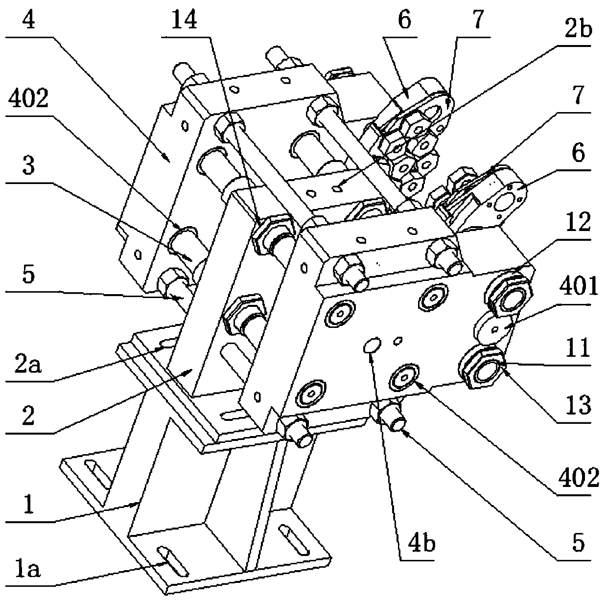 High-speed rail brake test tool clamp