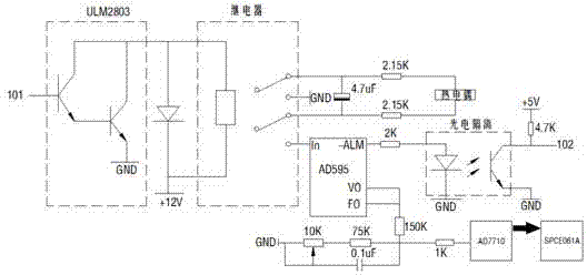 A thermoforming mold temperature detection and control system