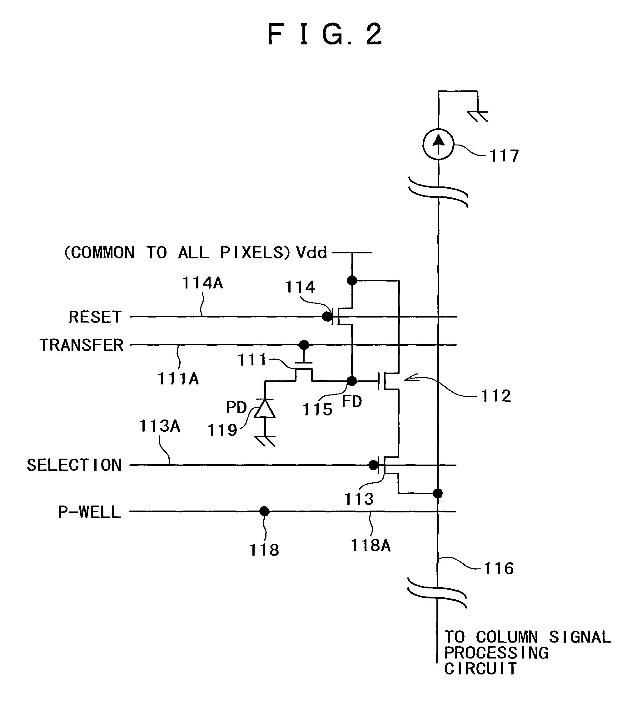 Solid-state image pickup device and driving method therefor