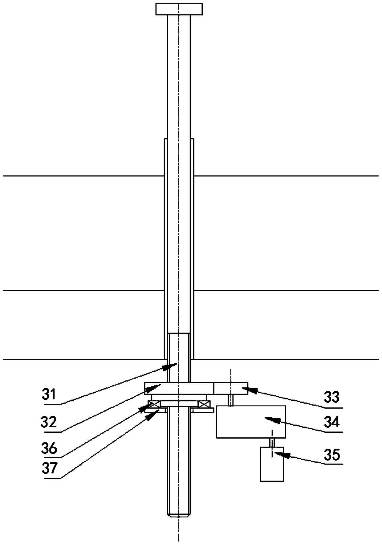 Explosive environment simulation device for protected vehicle bottom