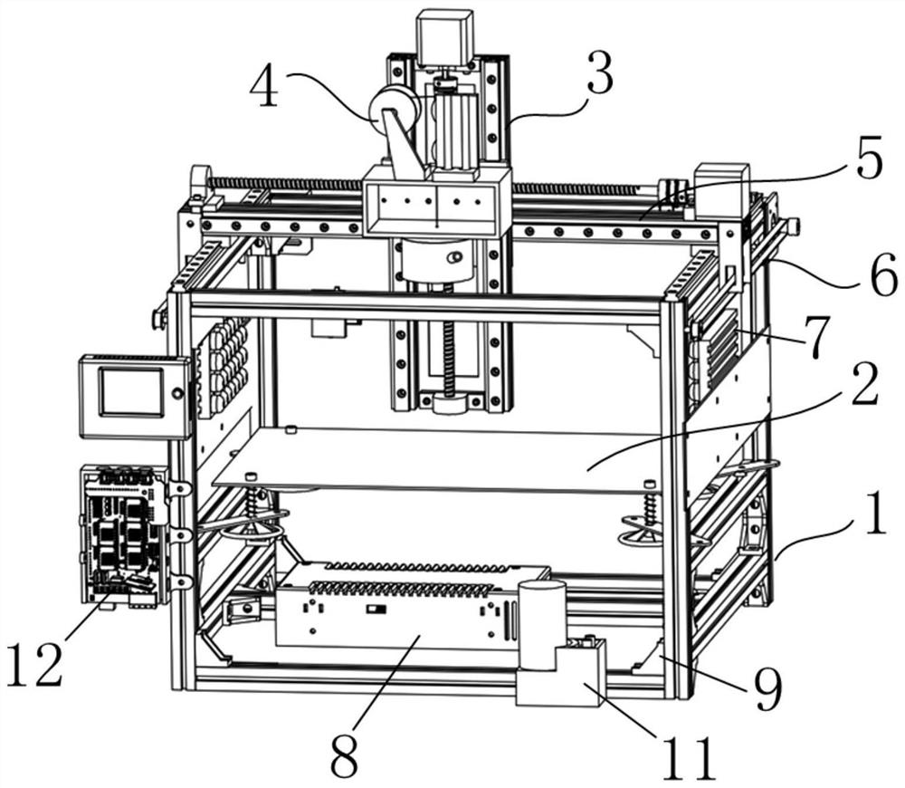 Full-automatic microfilament wiring device