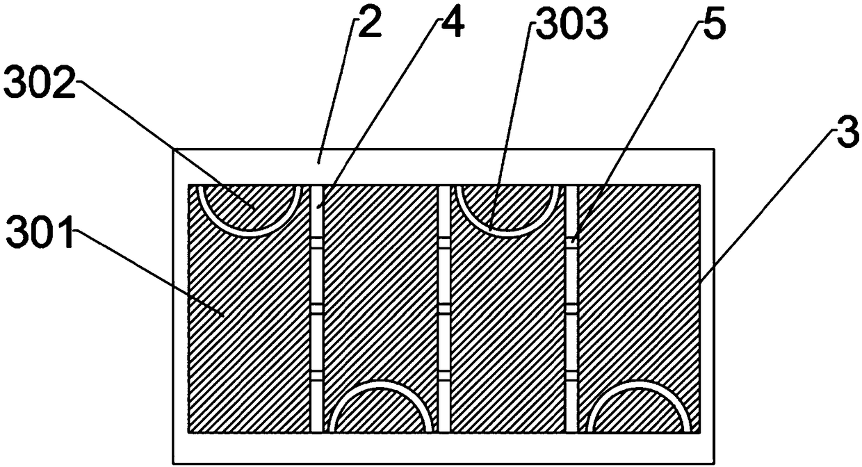 Semiconductor diode chip structure and lamp illumination component thereof