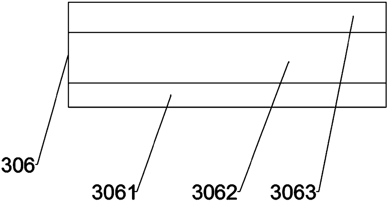 Semiconductor diode chip structure and lamp illumination component thereof