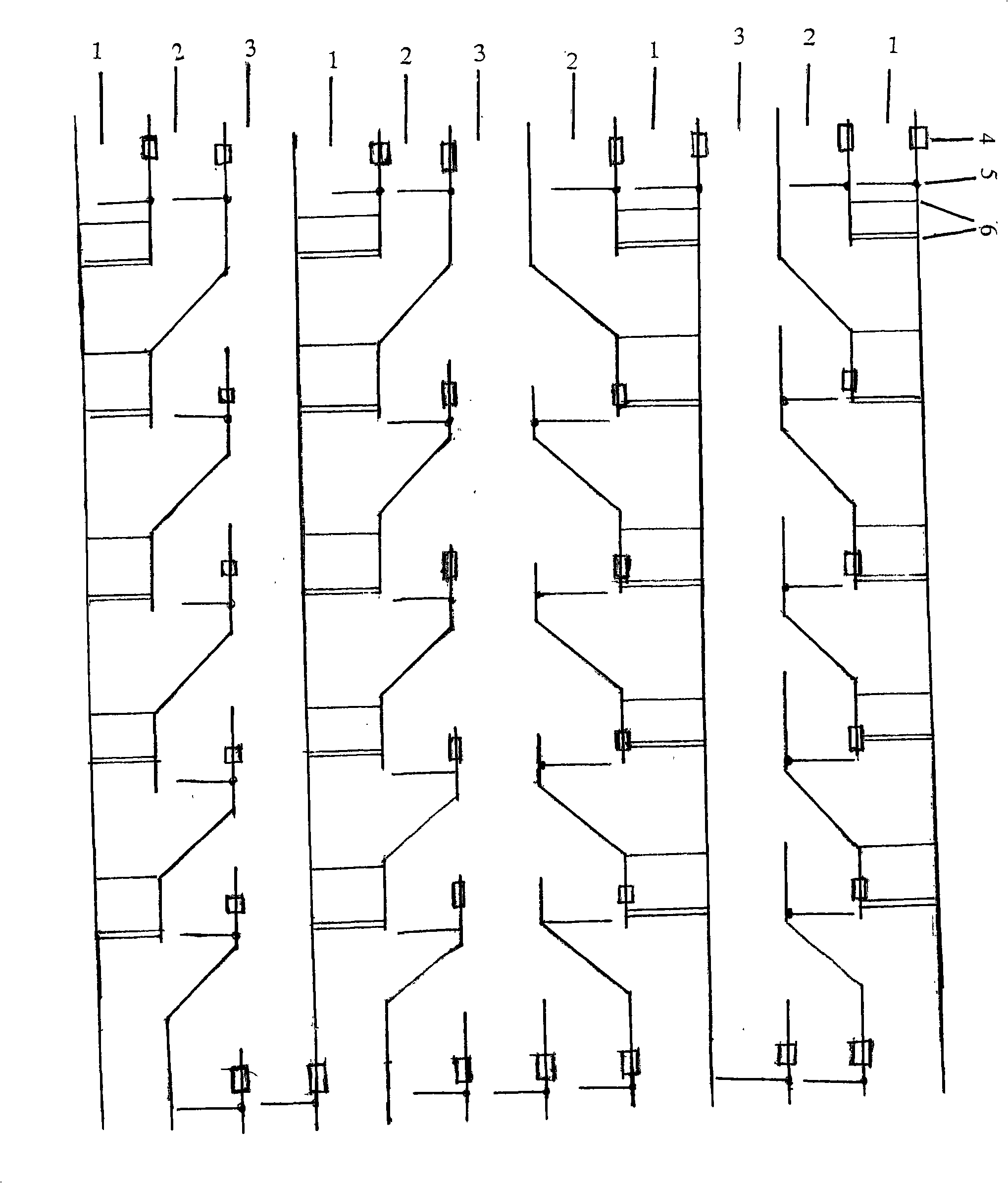 Composite quick path way for entrance of highway