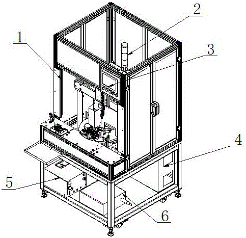 Automatic screwing machine