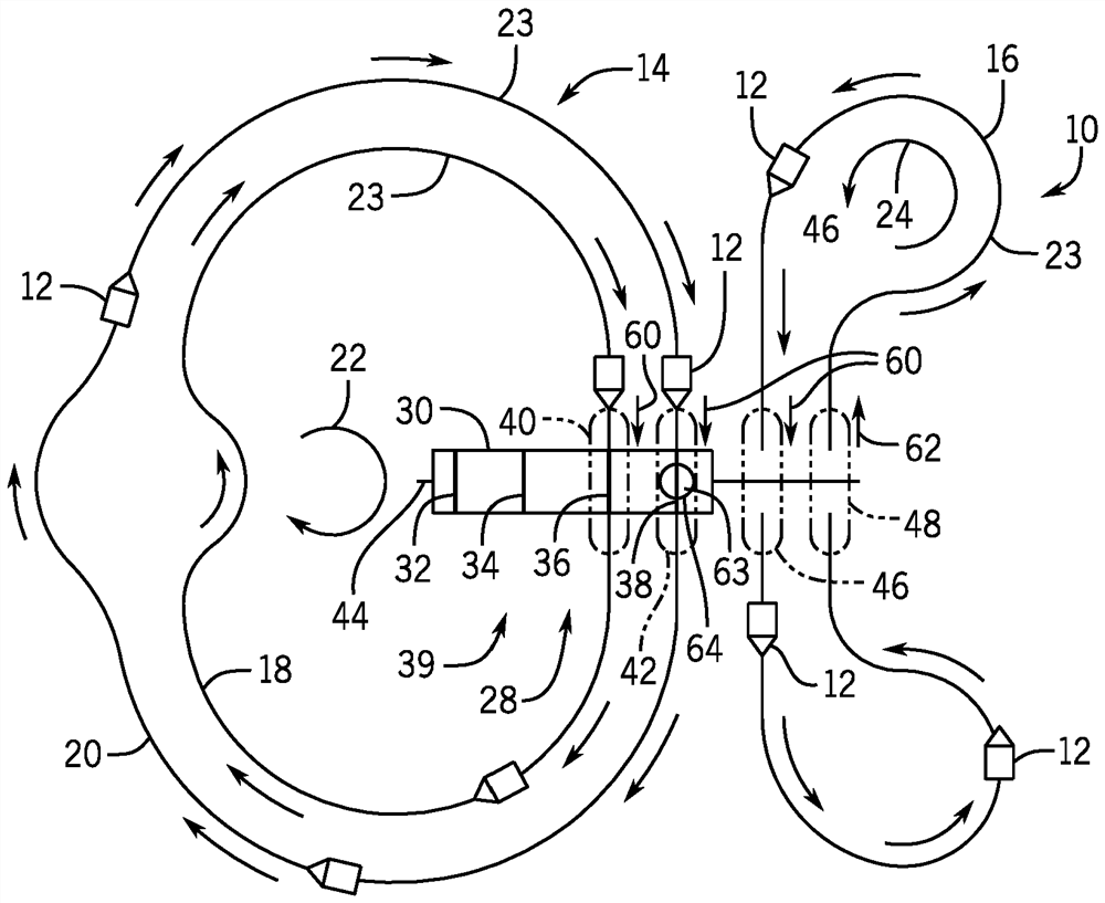 Systems and methods for track ride vehicle orientation