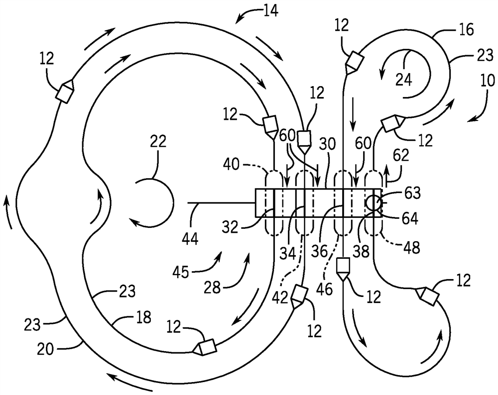 Systems and methods for track ride vehicle orientation