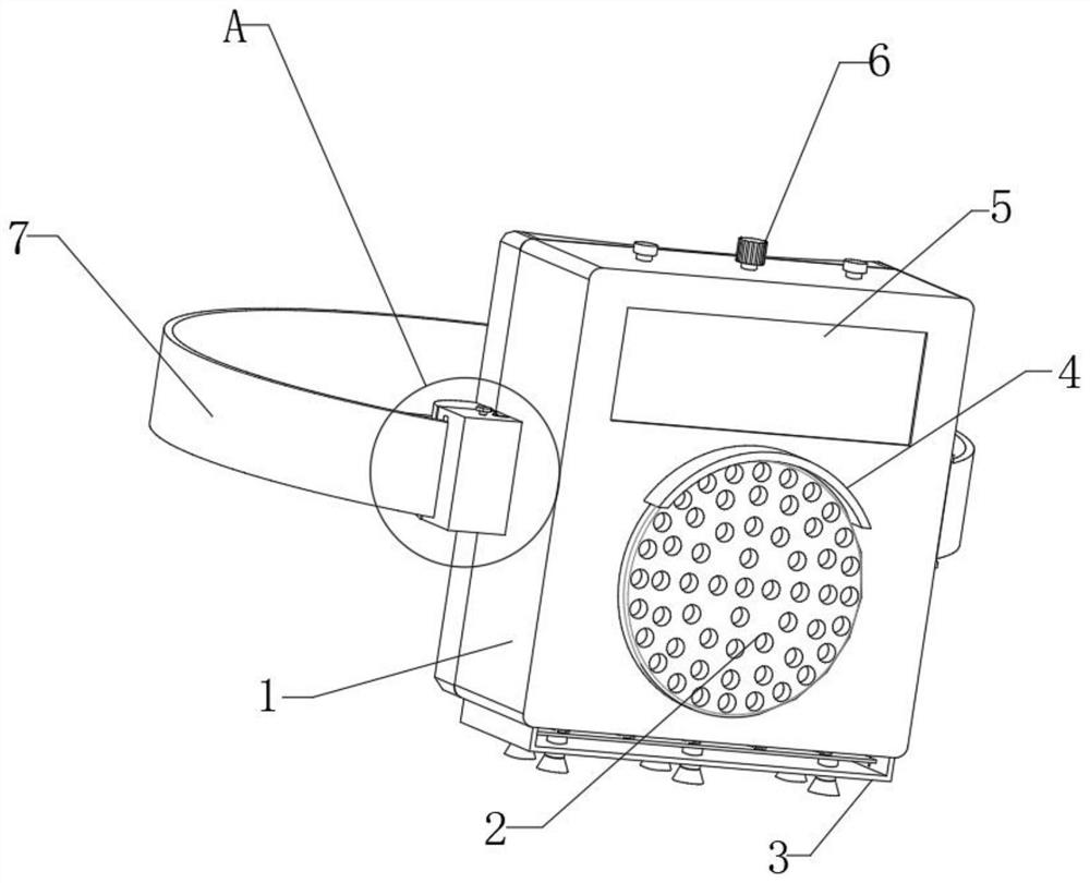 AI intelligence-based English explaining device for travel