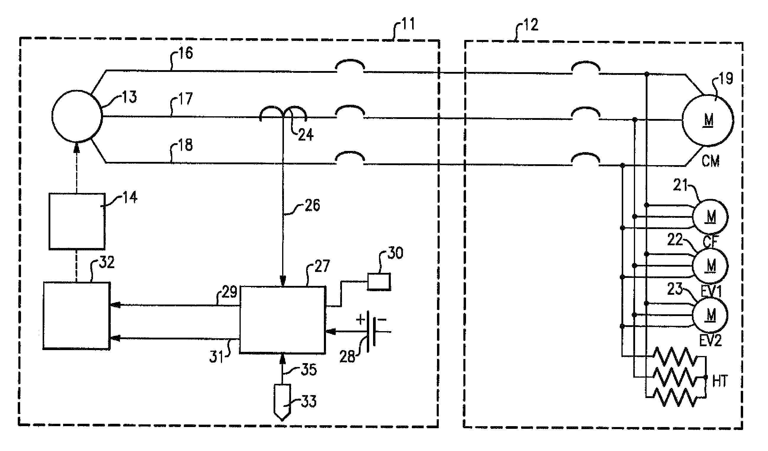 Two speed control for mobile refrigeration generators