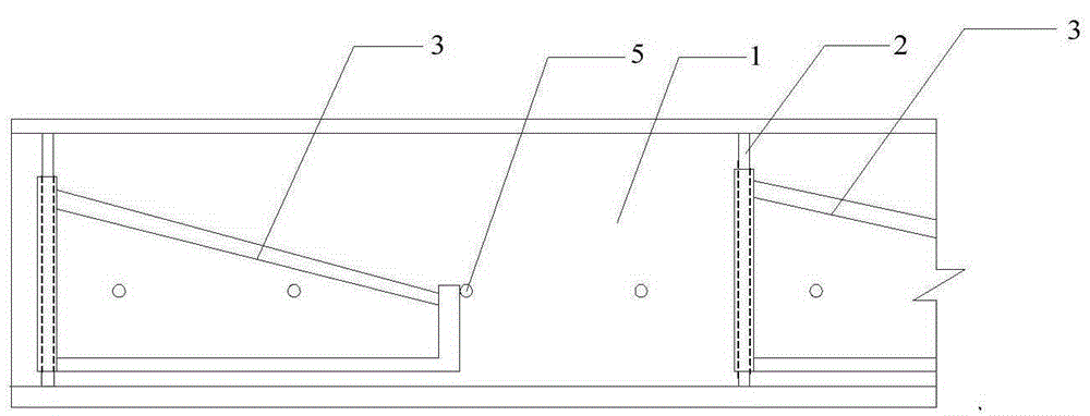 Concrete side mold and mold support method thereof