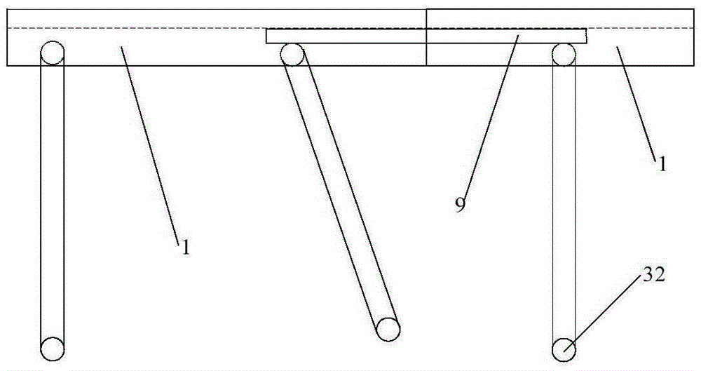 Concrete side mold and mold support method thereof