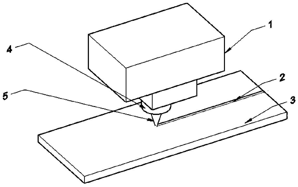 Copper-steel laminated board laser high-precision machining method based on pre-cutting