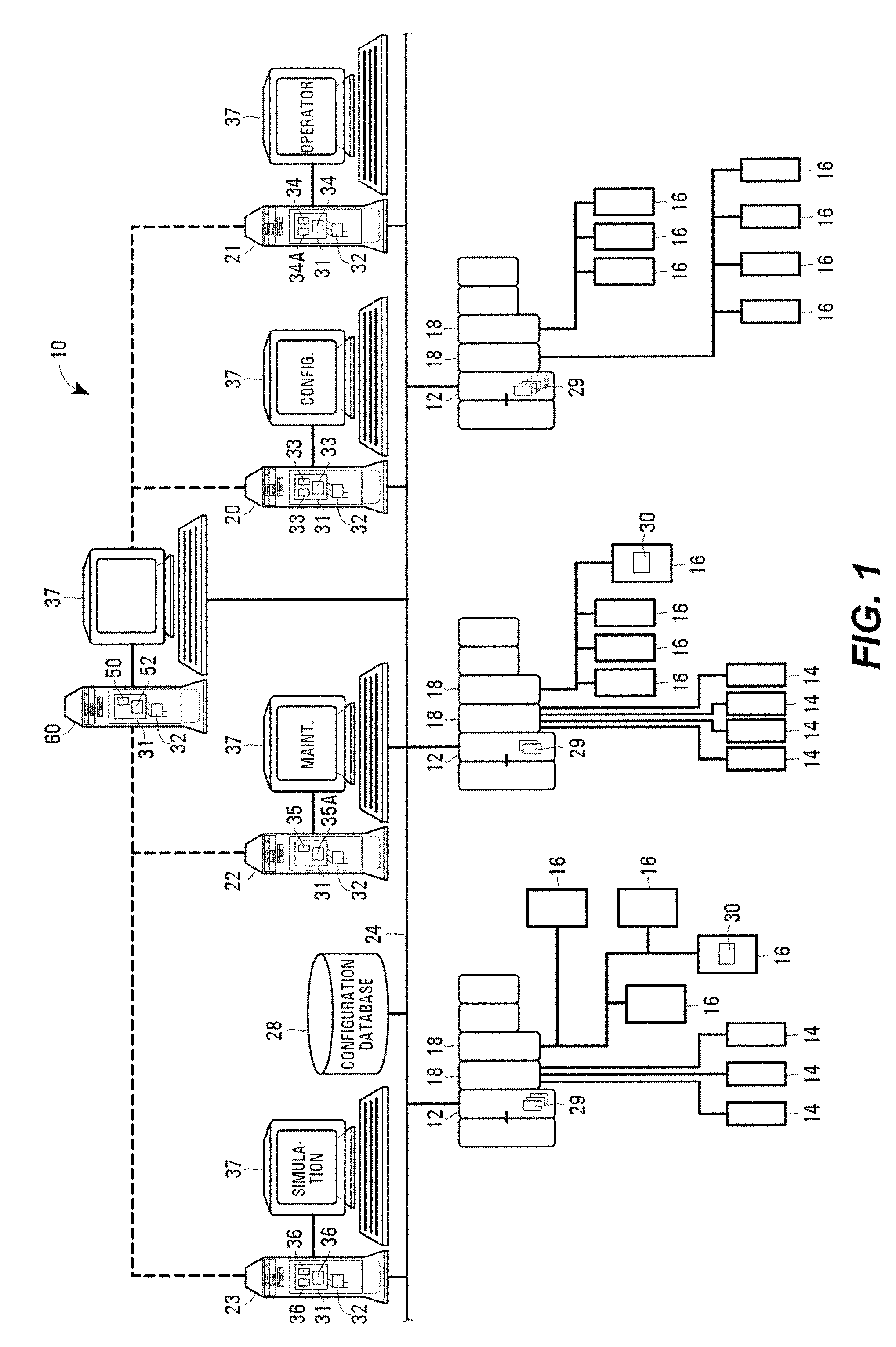 Configuring Animations and Events for Operator Interface Displays in a Process Control System