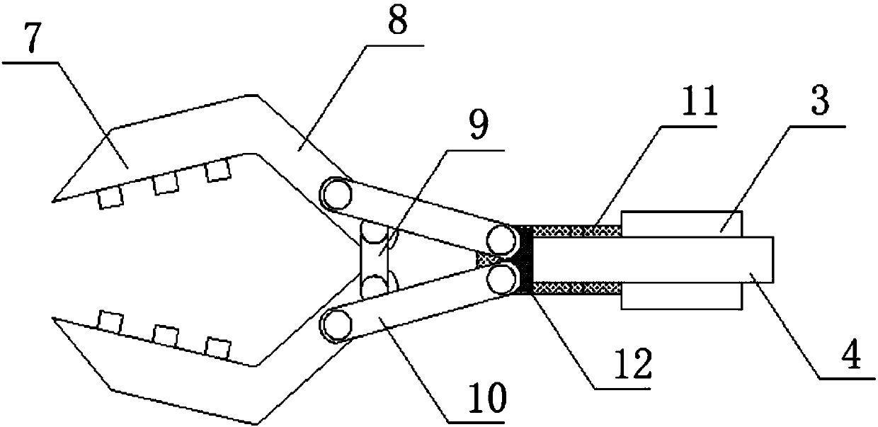 Mechanical arm used for hardware product production