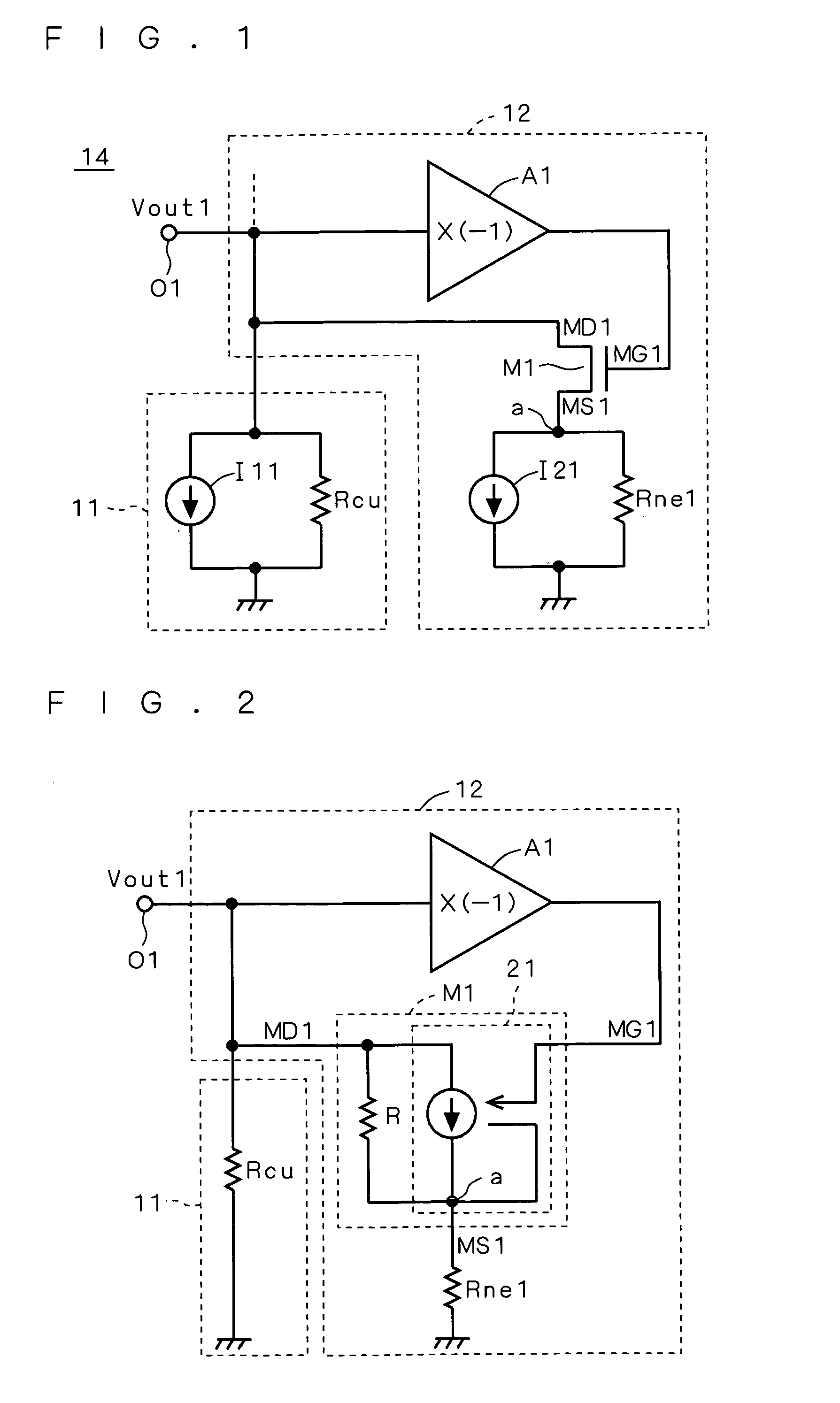 Current source circuit and differential amplifier