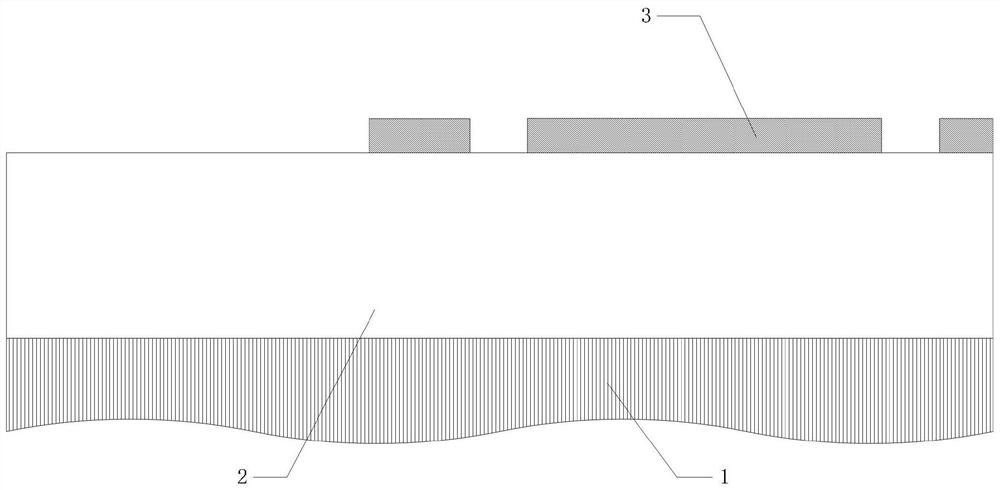 A kind of MOS structure trench diode device and its manufacturing method