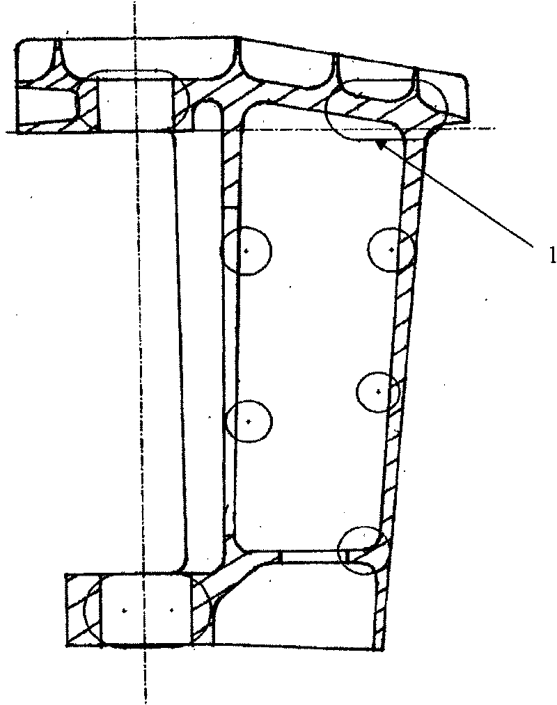 Manufacture method of ship rudder horn