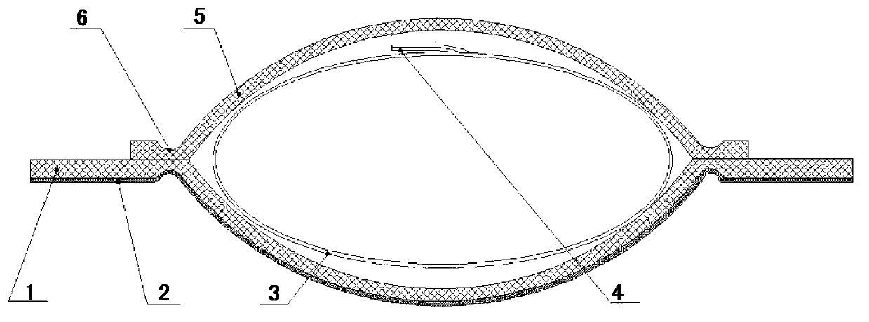 Coated drip irrigation tube/belt production method