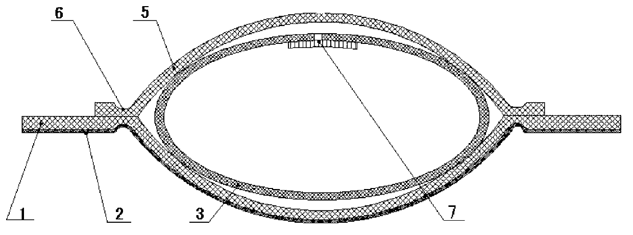 Coated drip irrigation tube/belt production method