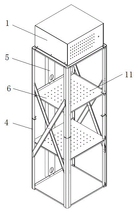 Multi-gas-circuit gas autoinjection instrument