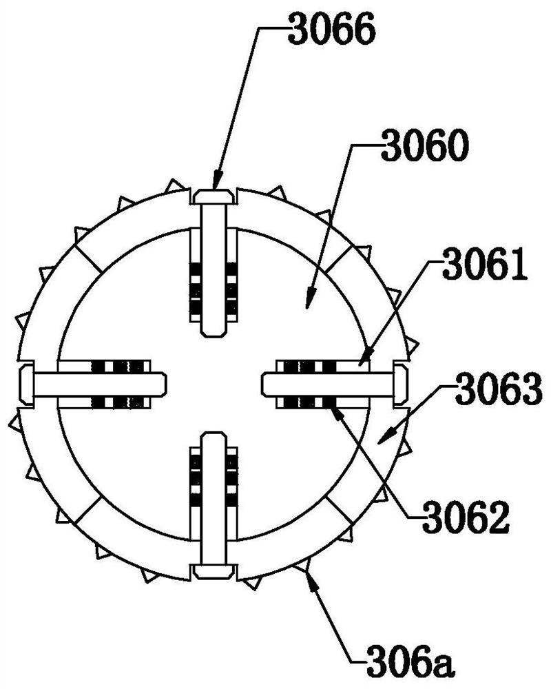 Packaging paperboard cutting and punching device and cutting method thereof