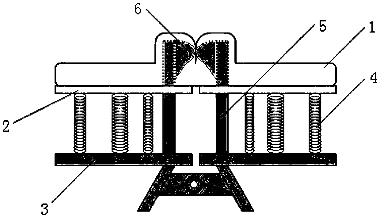 Inner clamping type nose clip