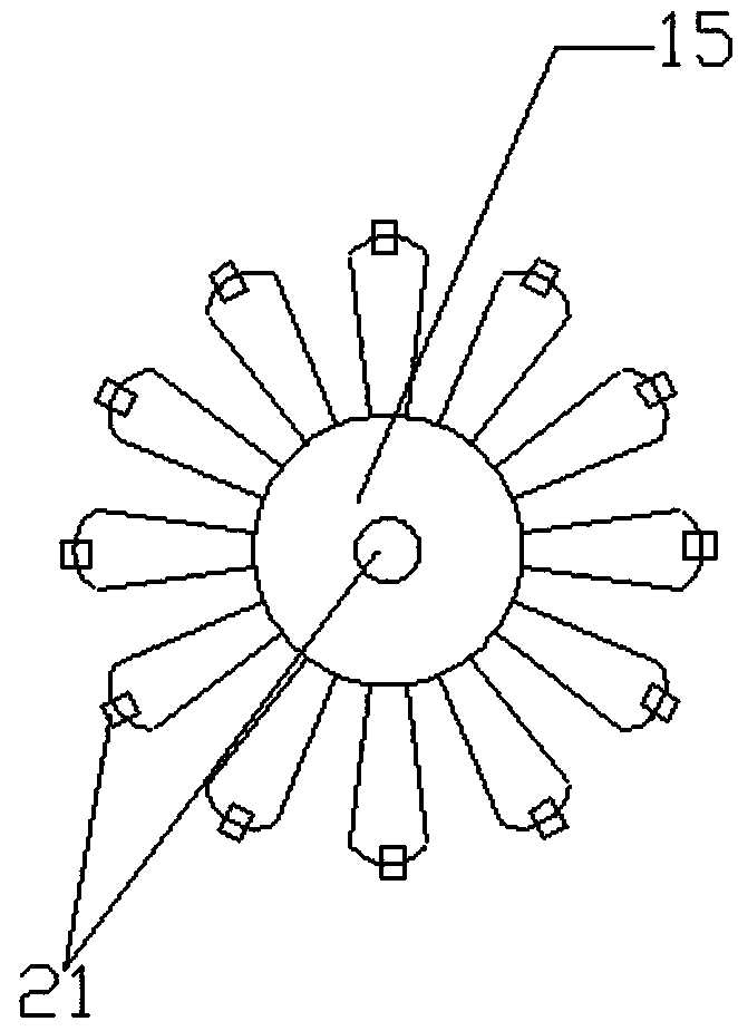 Biopharmaceutical stirring device with cleaning function