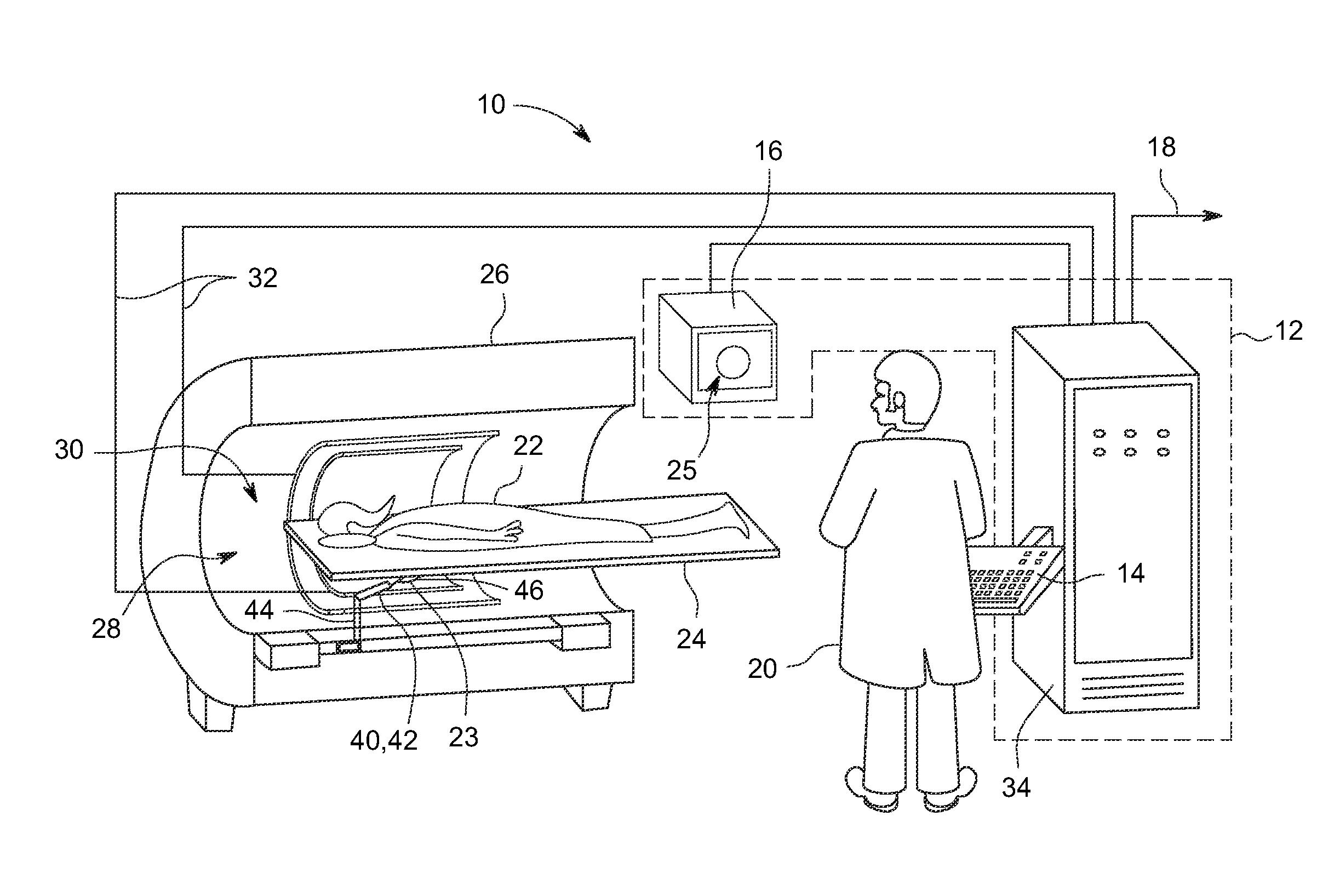 MRI system for robotically assisted breast biopsy