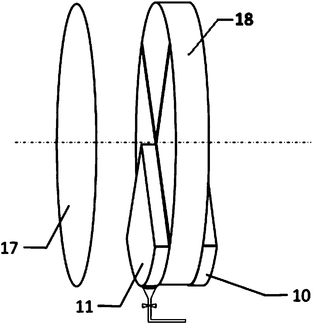 System for reducing concentration of gas-borne tritium in nuclear power plant building