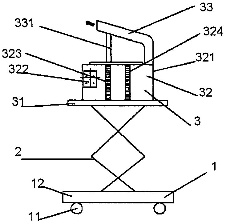 Movable high-pressure air purification equipment