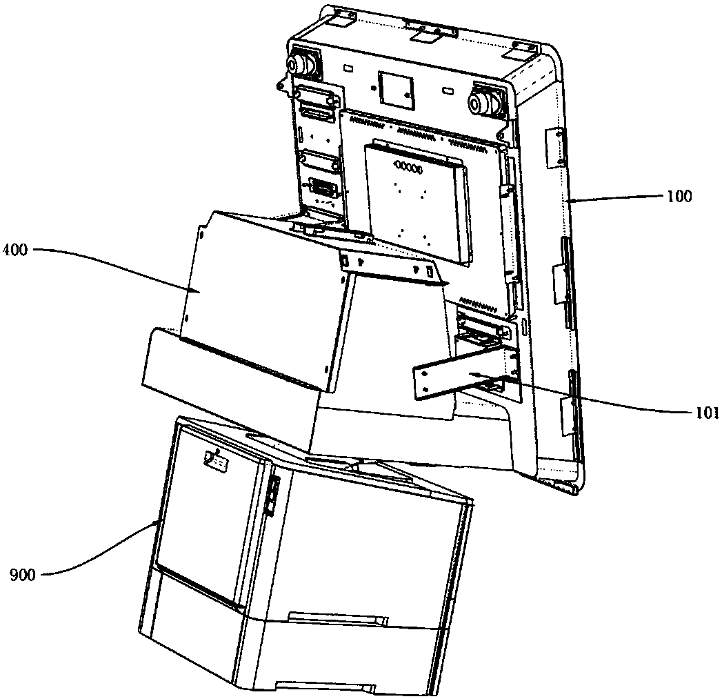 Self-service government affair machine