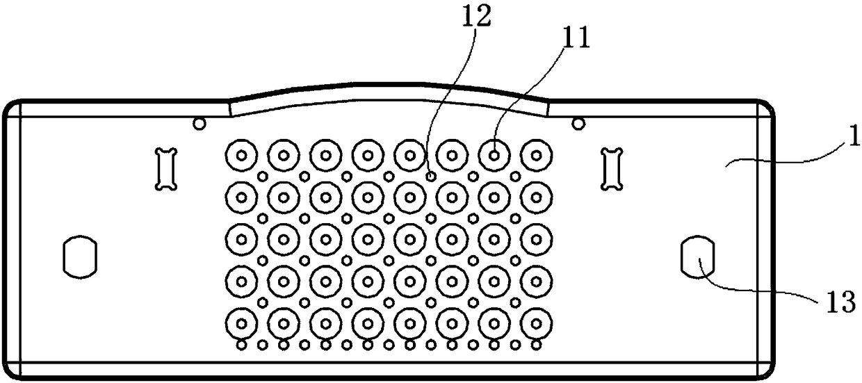 Mammary gland fixing device used in magnetic compatible supine mammary gland operation