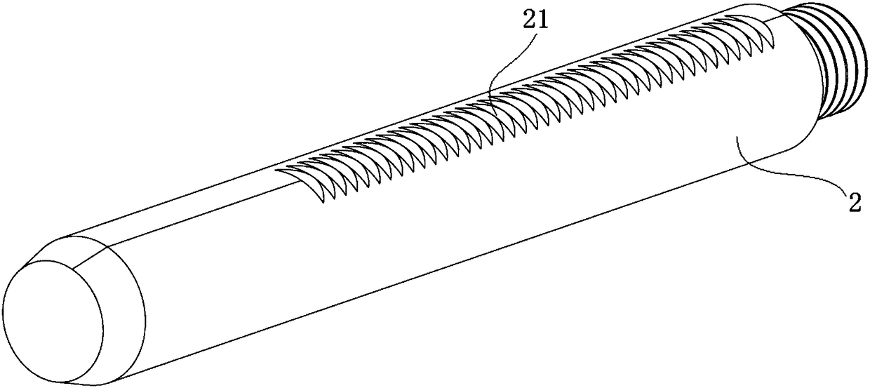 Mammary gland fixing device used in magnetic compatible supine mammary gland operation