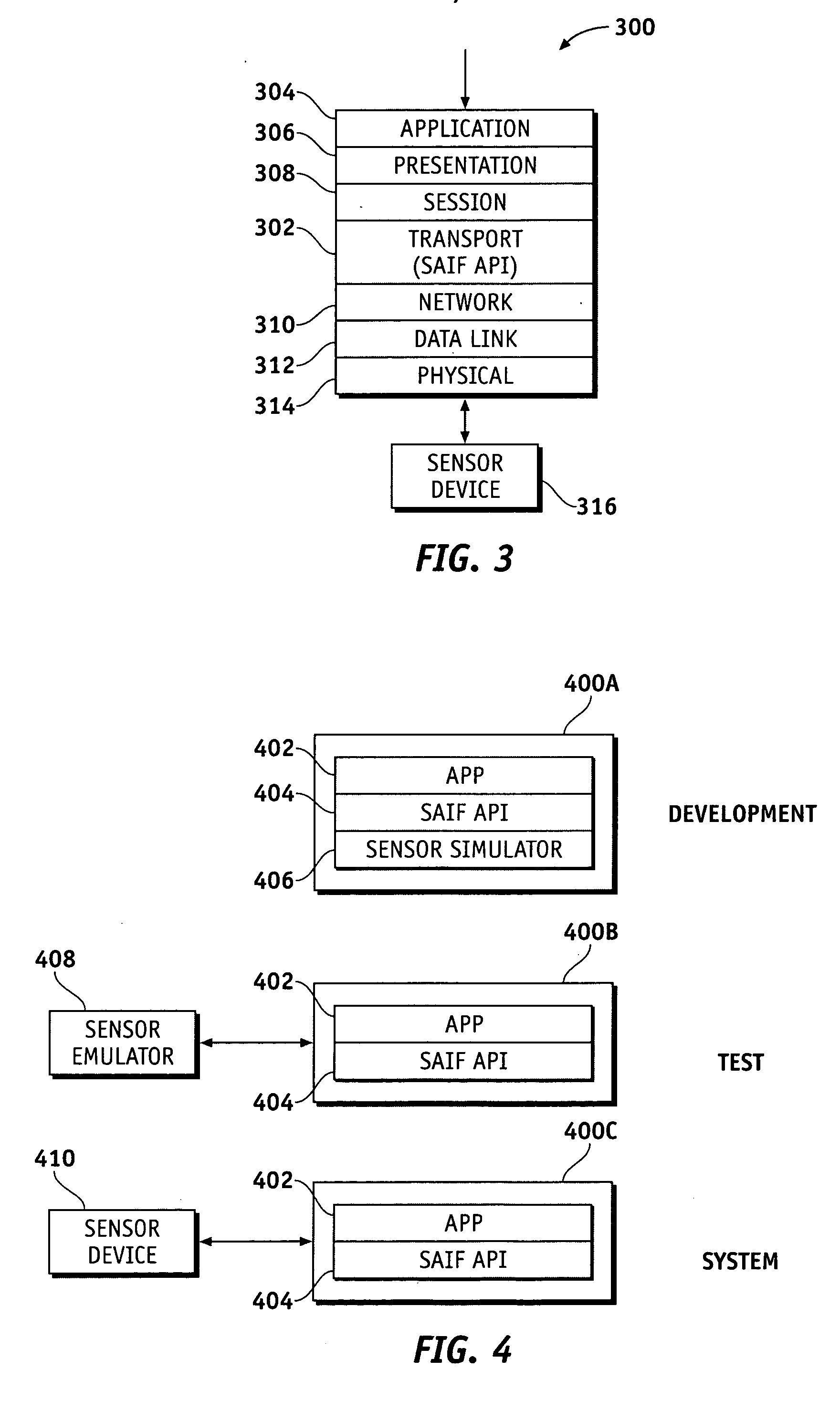 Sensor application integration framework (SAIF)