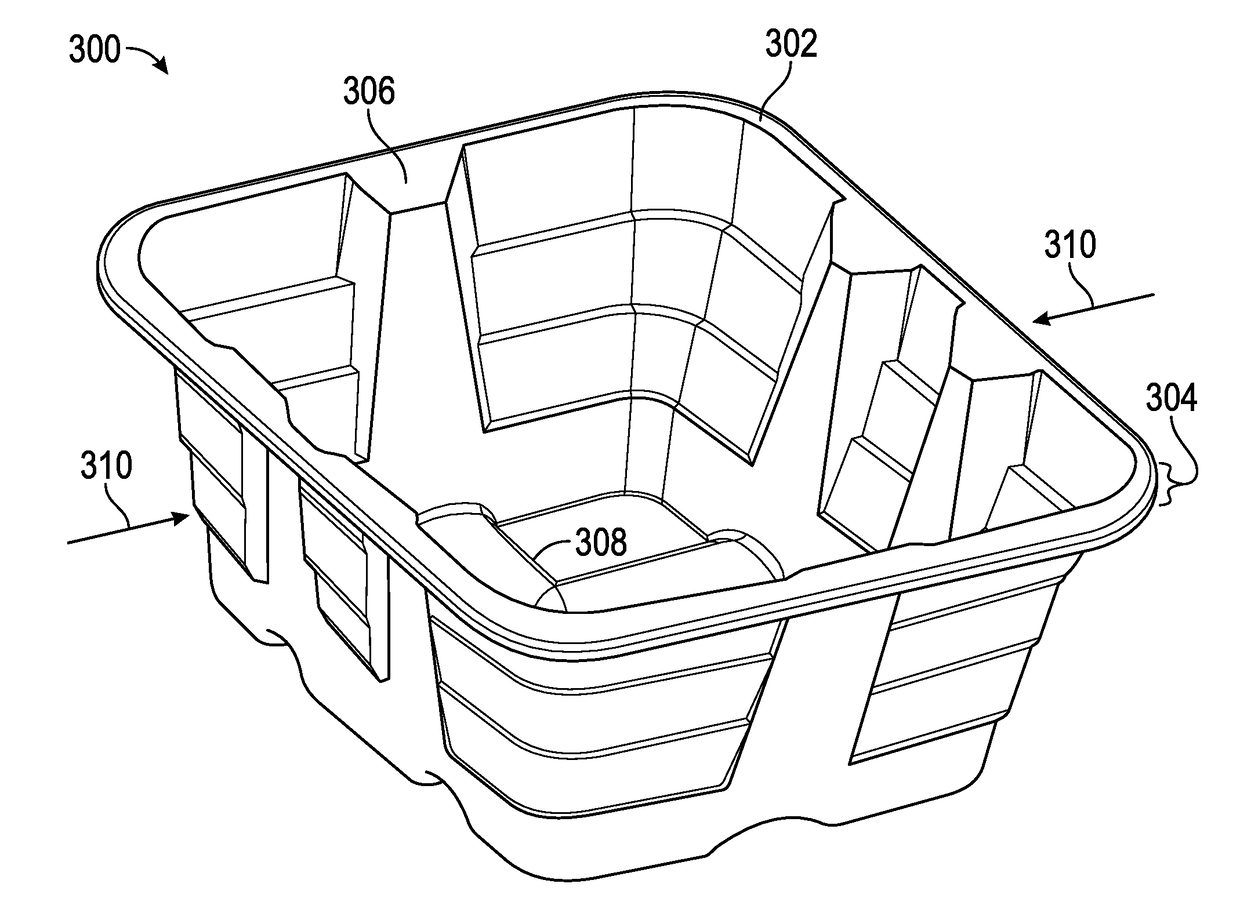 Methods and Apparatus For Manufacturing Fiber-Based Meat Containers