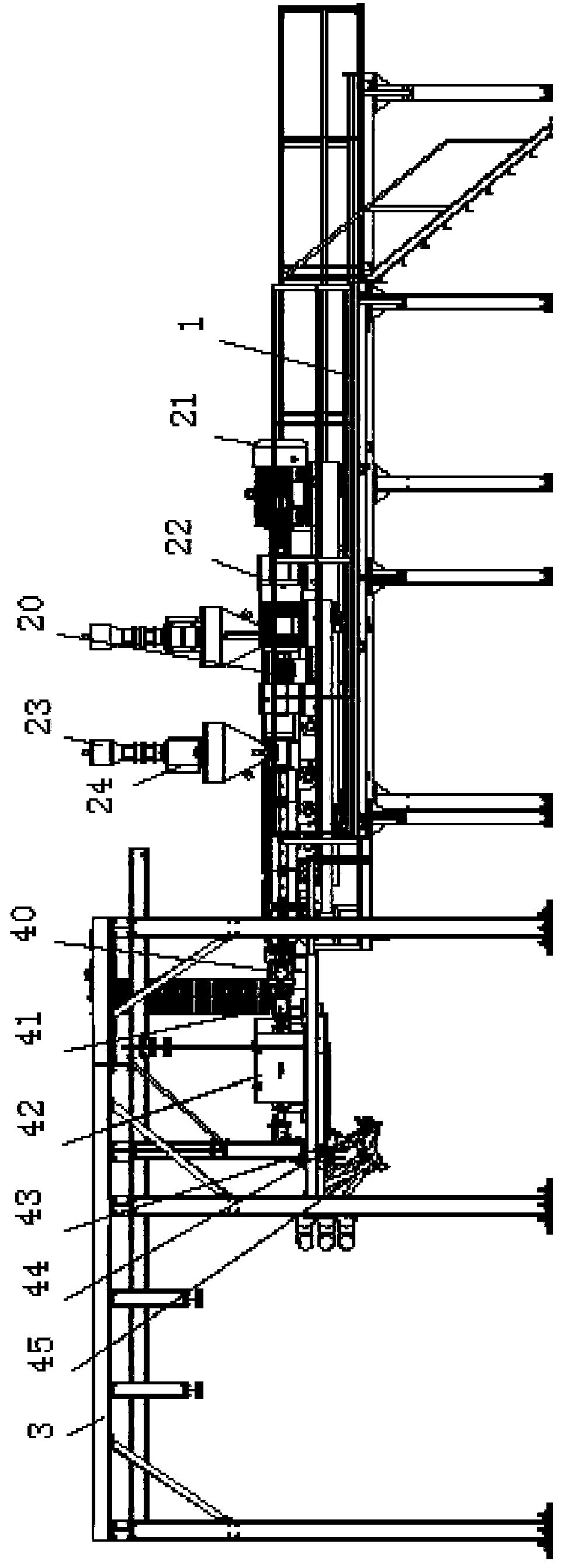 Lithium battery single-layer diaphragm production line