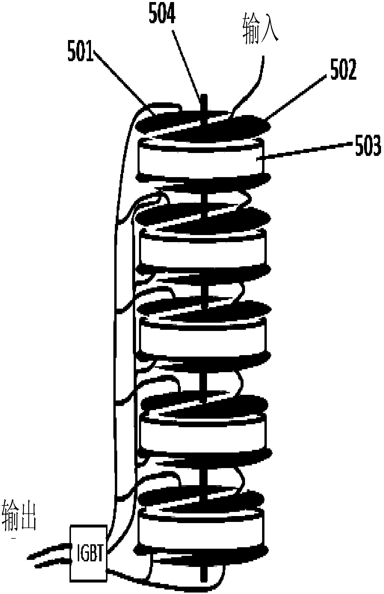 Method and system for achieving power supply through thunder and lightning