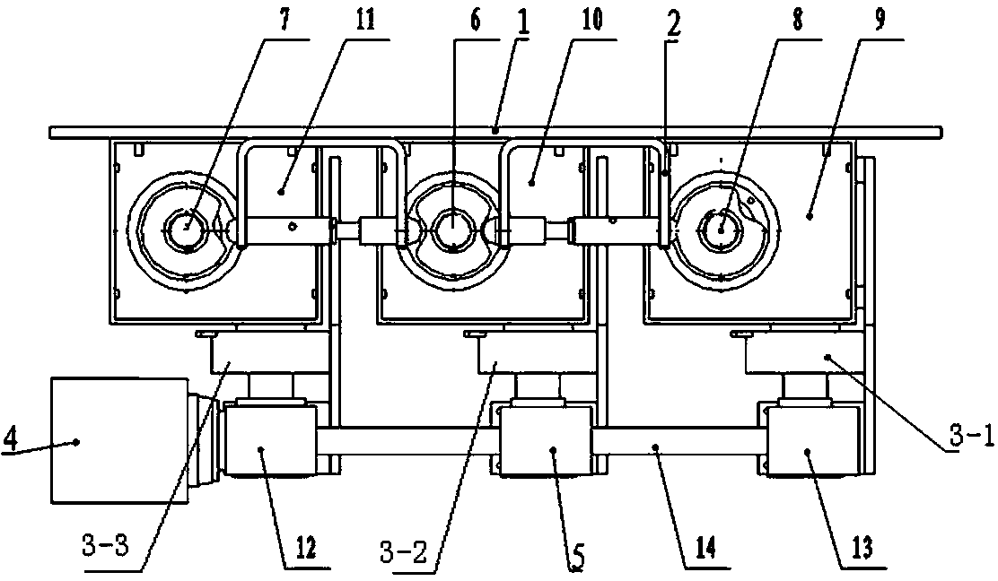 Operating mechanism case of intelligent double earthing high voltage isolator