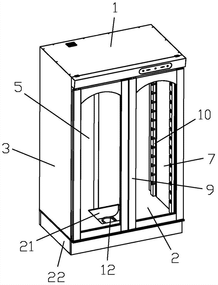 Split type fermentation cabinet