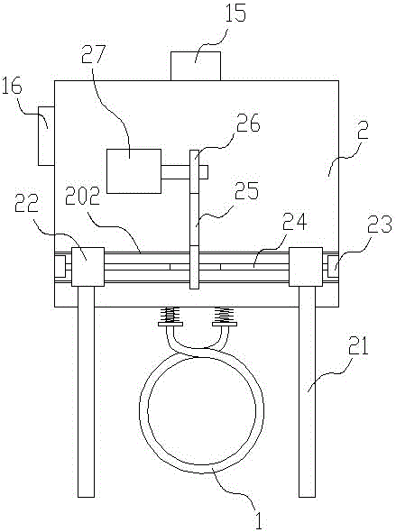 Portable tightening hemostatic device