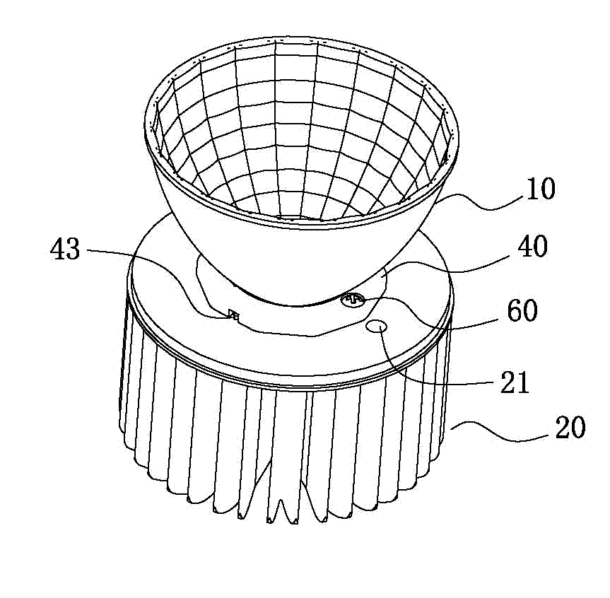 Welded type COB (chip on board)-LED light source module