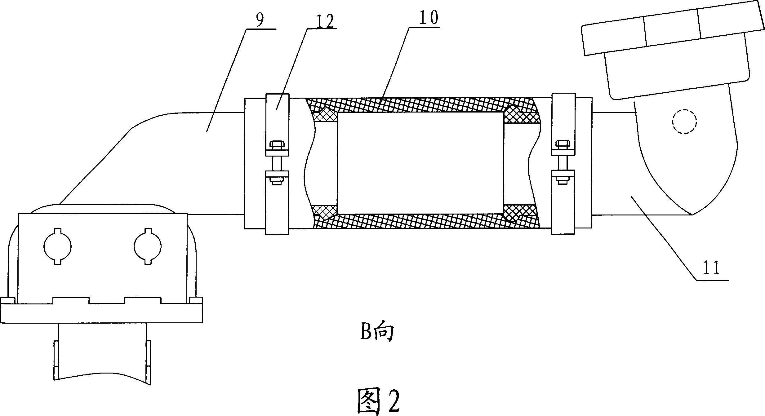 Heat radiator for light truck