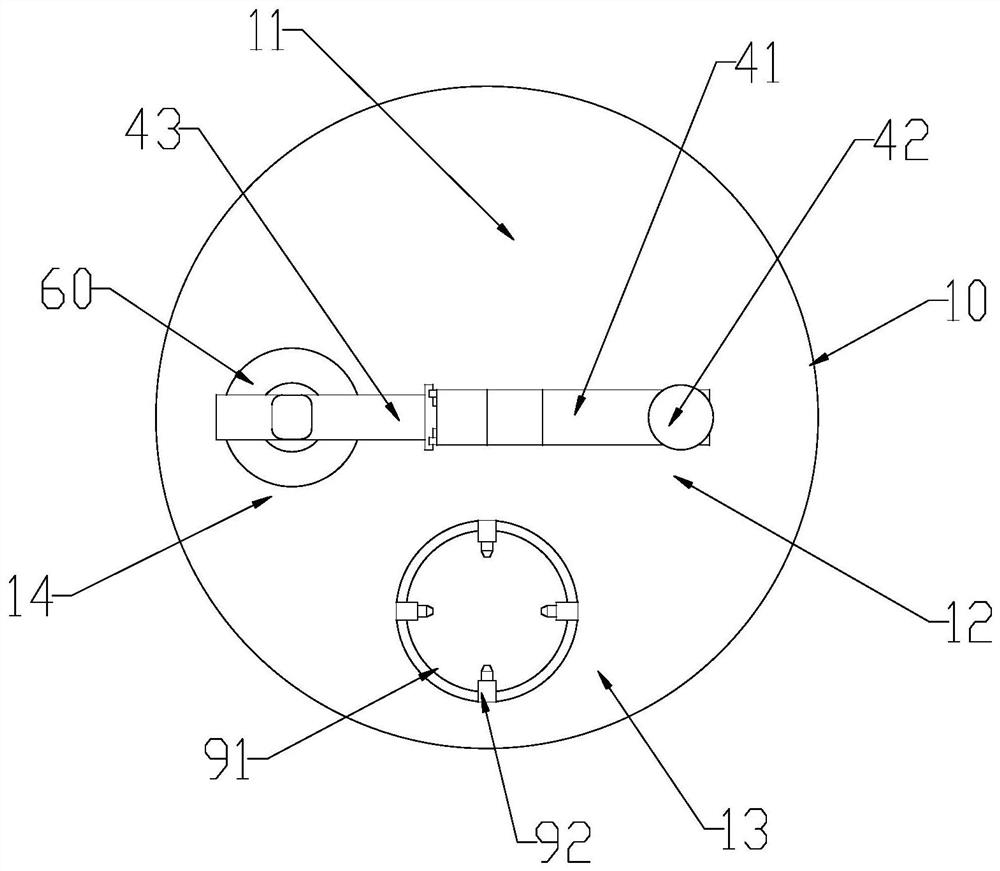 Configuration device for preparing buffer solvent