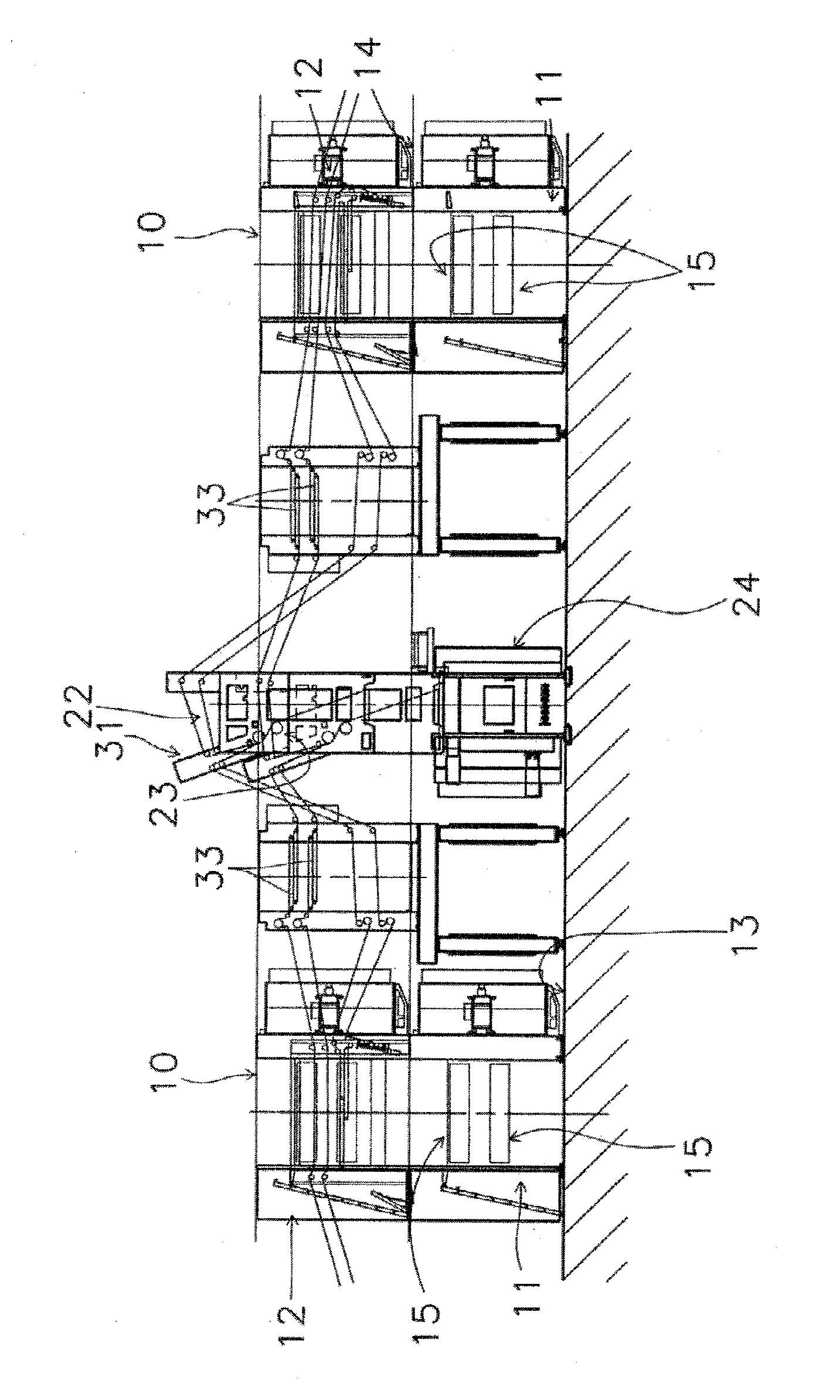 Roll-feed printing machine