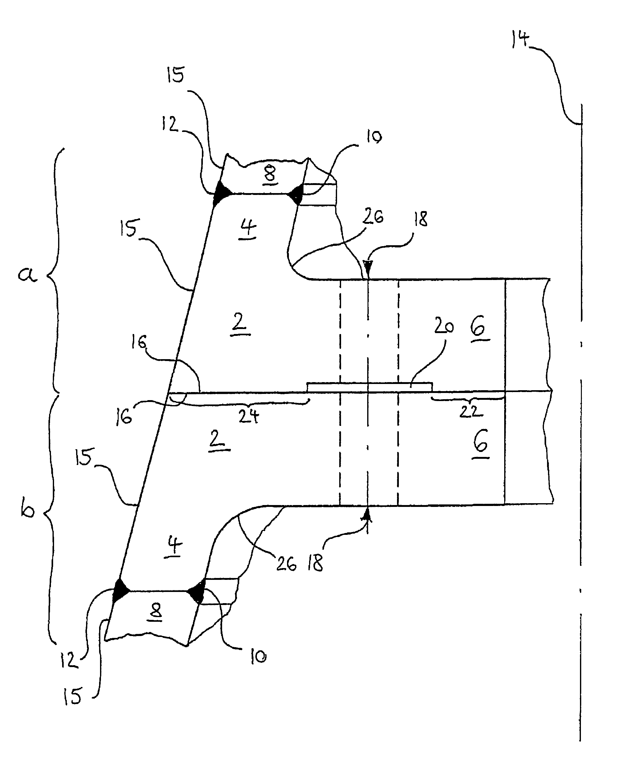 Connecting flange for tubular components and wind turbine tower employing same