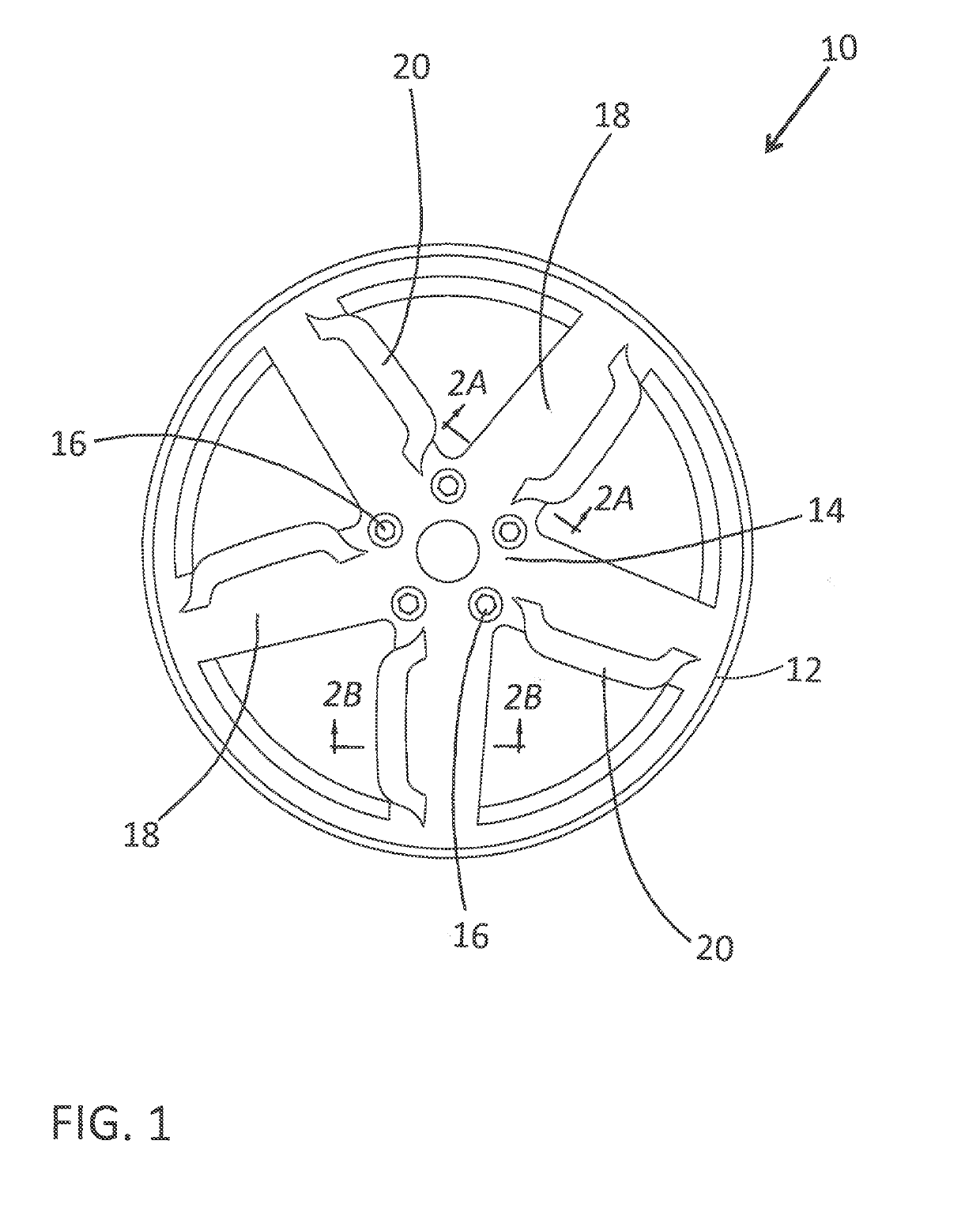 Reinforced composite hybrid wheel construction