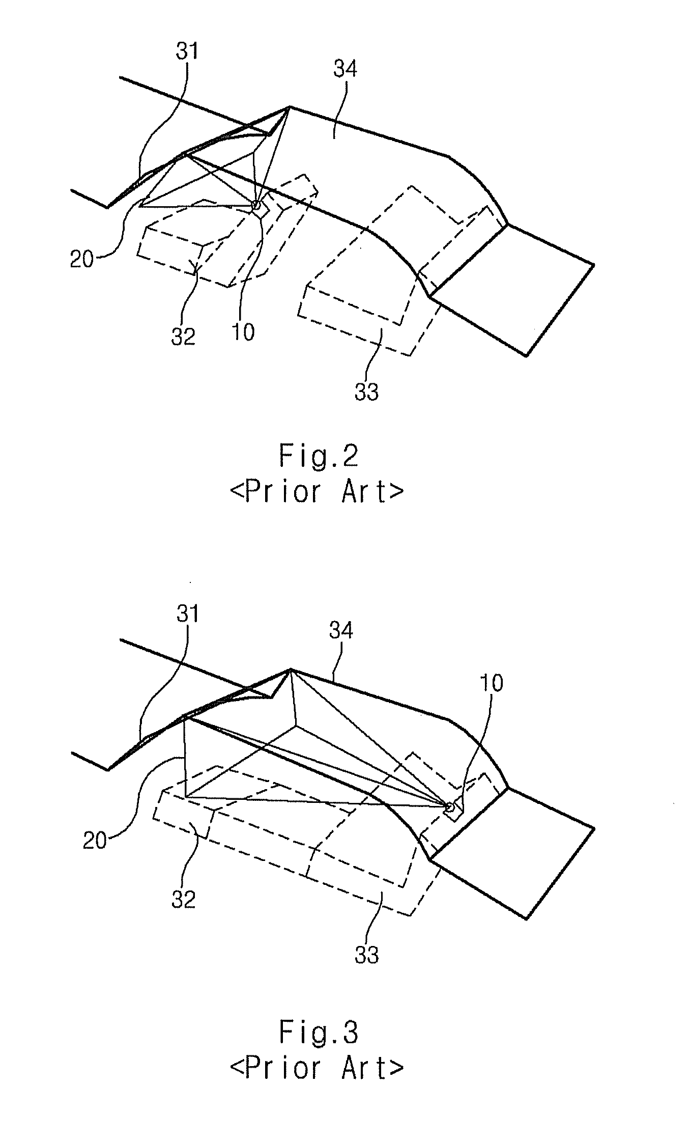 Car theater system using rear projection