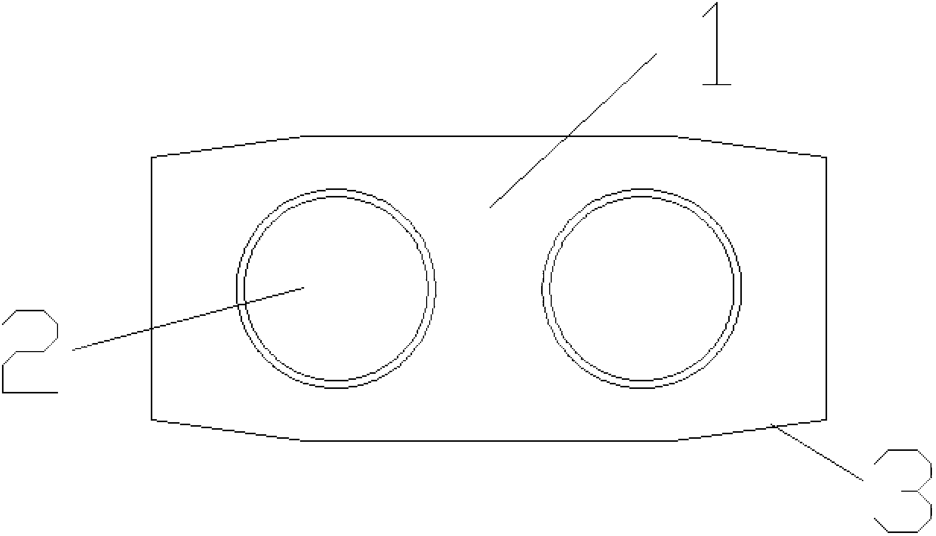 Shuttle rebounding connection rod